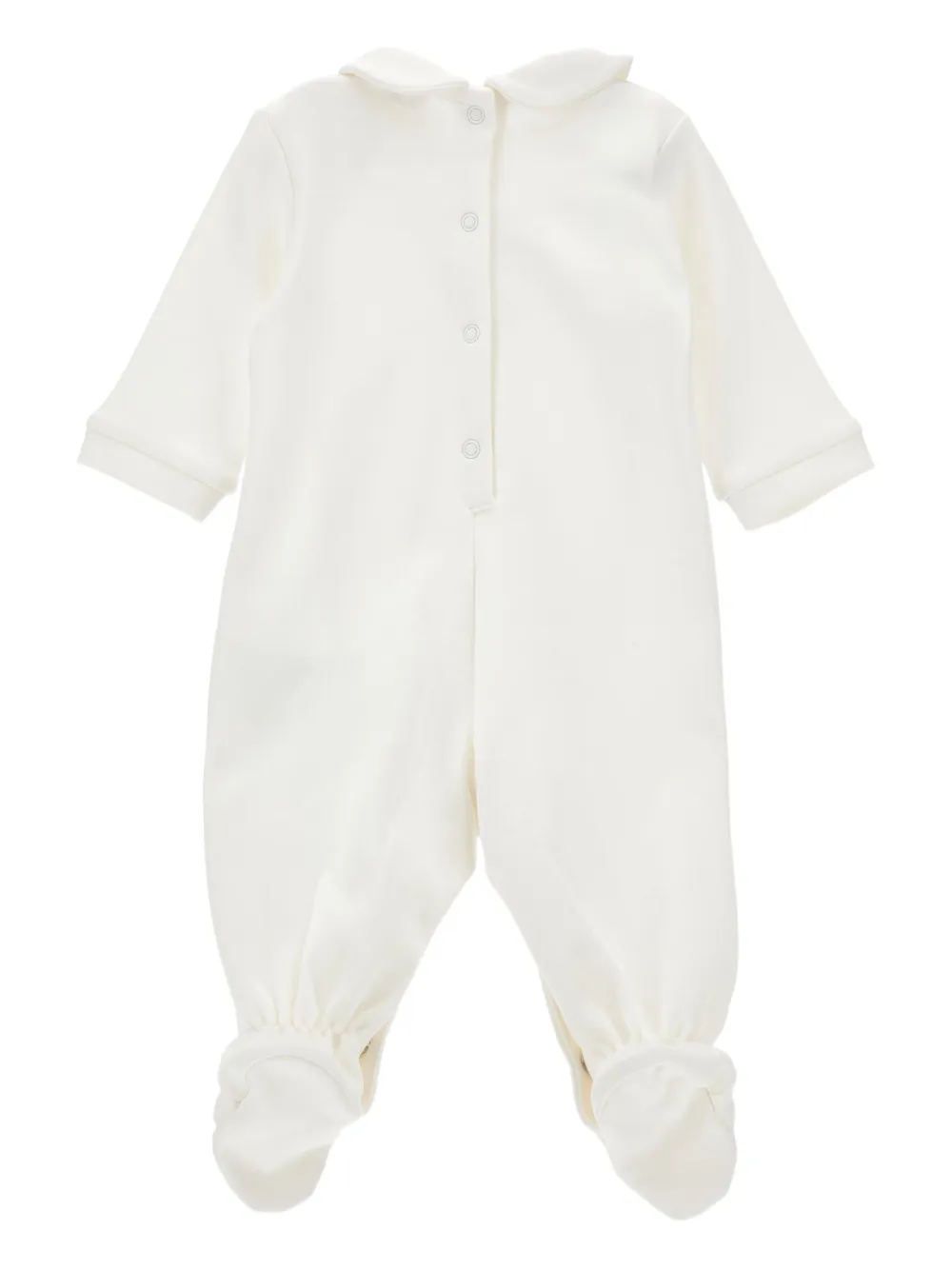 Monnalisa Romper met strikdetail Wit