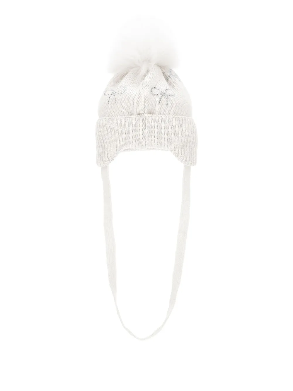 Monnalisa Wollen muts Wit