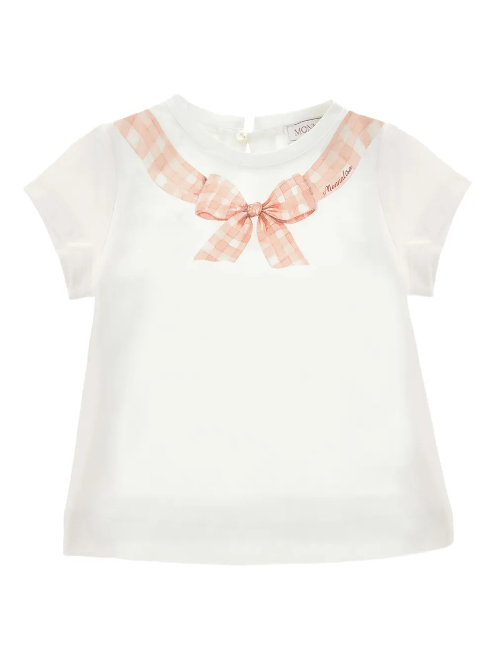 Monnalisa playera de algodón | blanco | Image 1