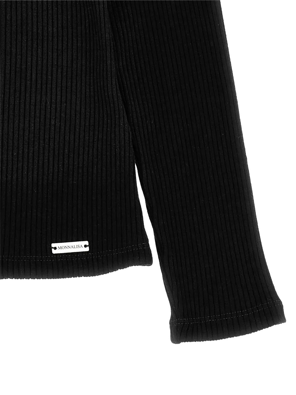  Monnalisa Pull à Col Roulé - Noir 