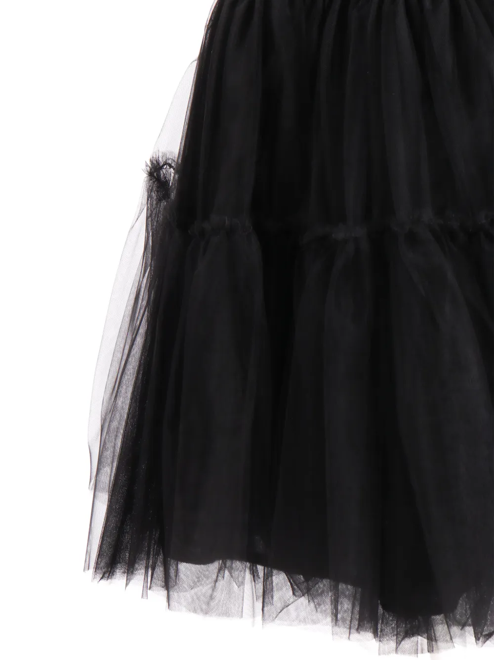  Monnalisa Logo-detail Skirt - Black 