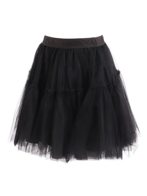 Monnalisa logo-detail skirt