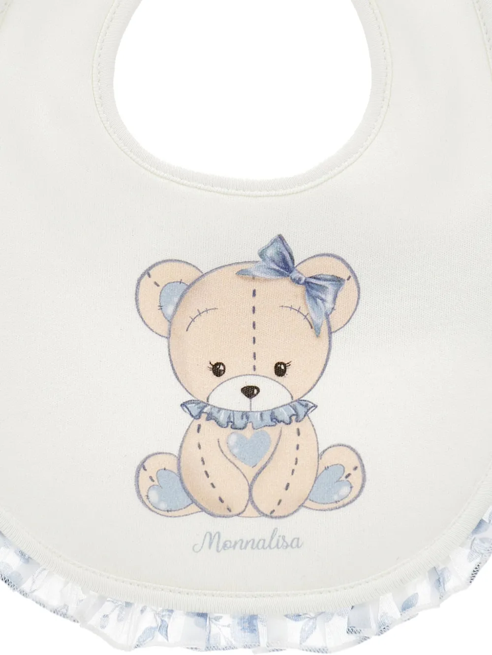 Monnalisa Cotton Babygrow (set Of Three) In Multi