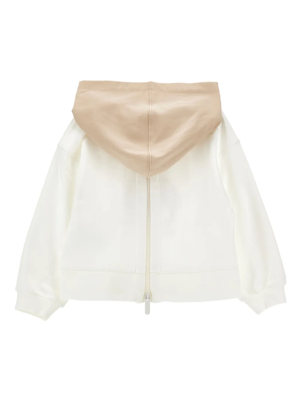 Monnalisa Bear-graphic Hoodie In Neutral