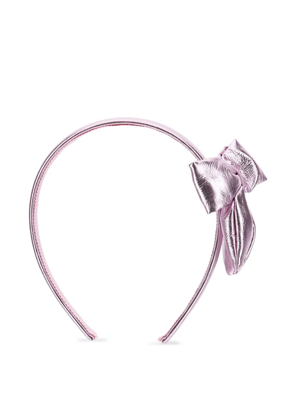 Monnalisa Haarband met metallic-effect Roze