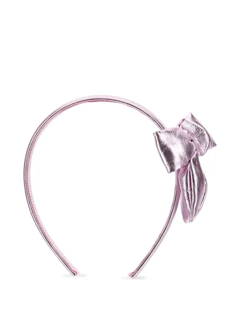 Monnalisa diadema con moño metalizado