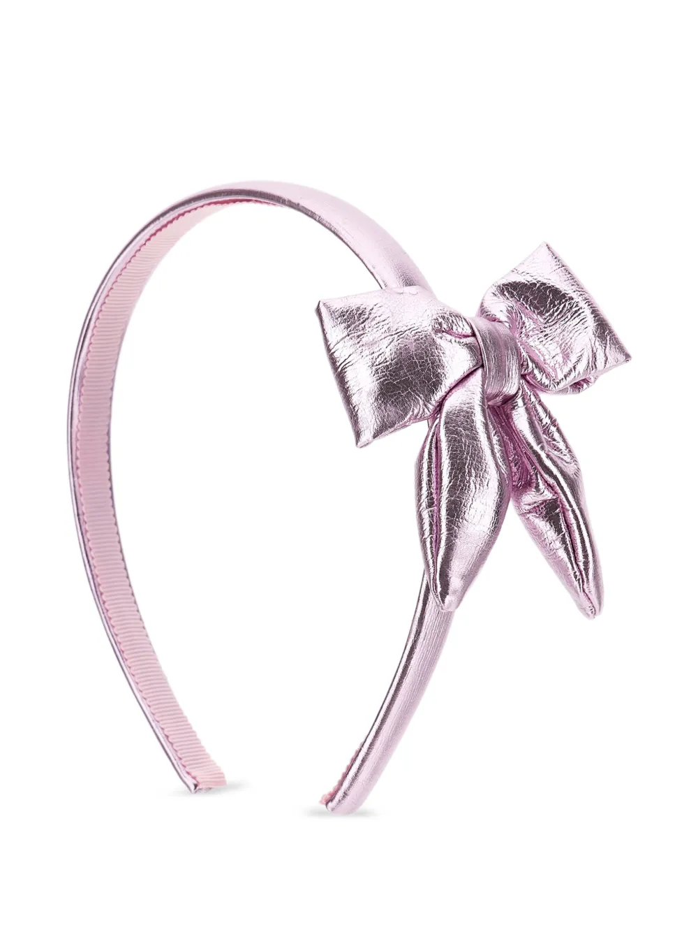 Monnalisa Haarband met metallic-effect Roze