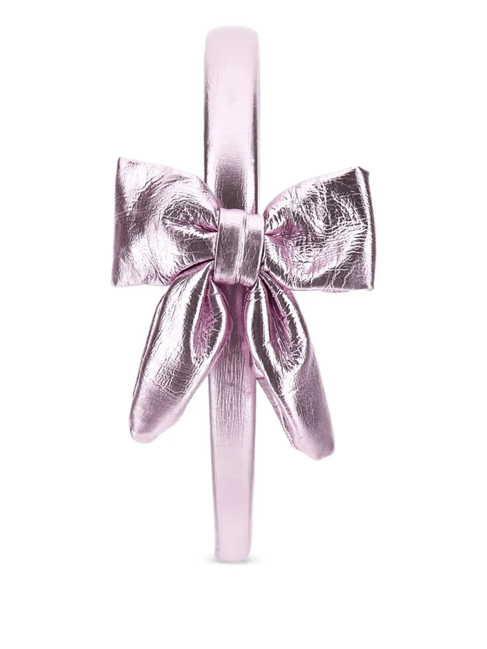 Monnalisa Haarband met metallic-effect Roze