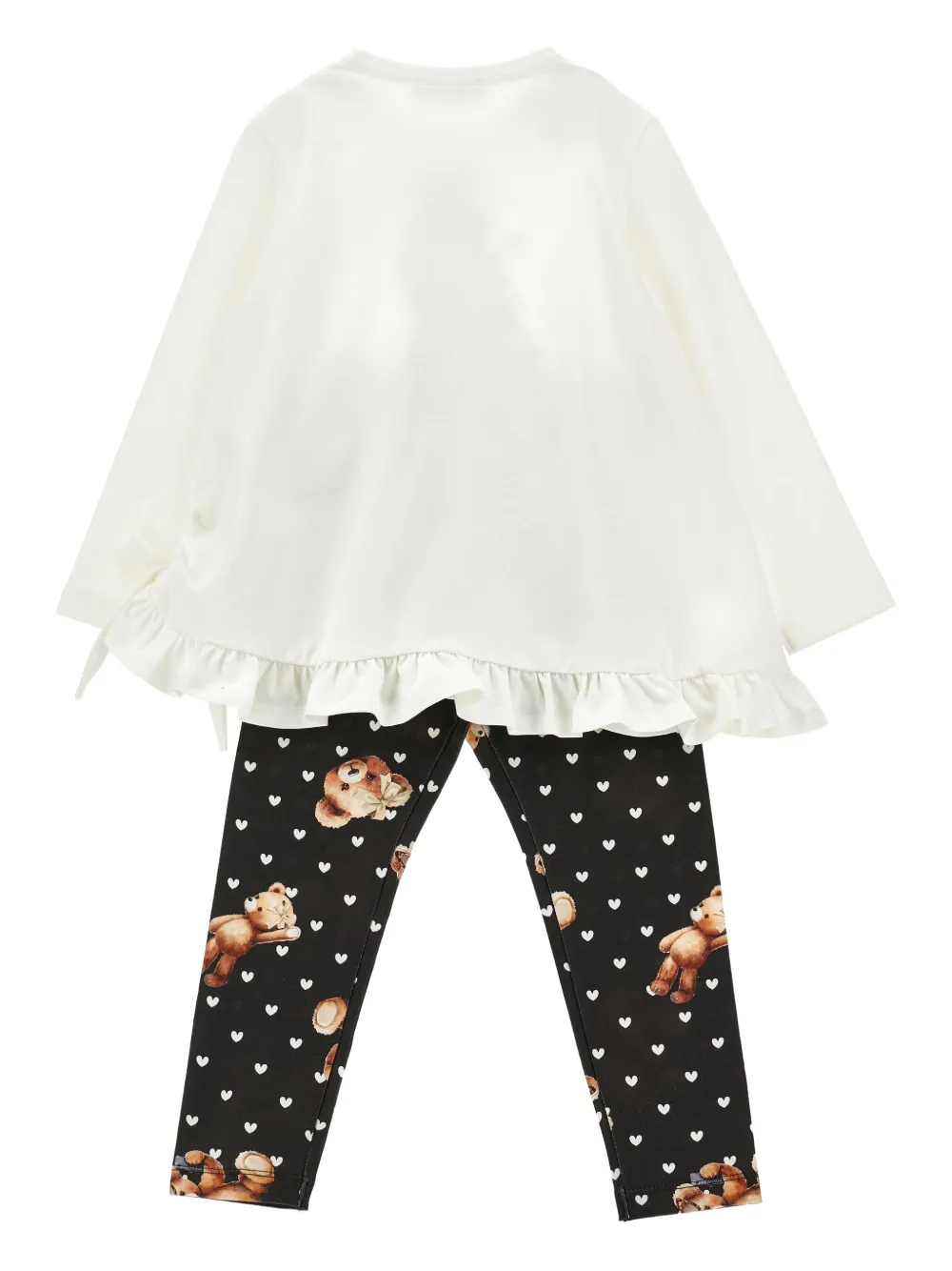 Monnalisa graphic-print top and leggings set | Girls Leggings | Image 2