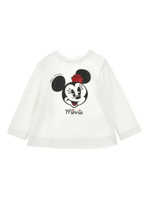 Monnalisa x Disney Minnie Mouse long-sleeve top