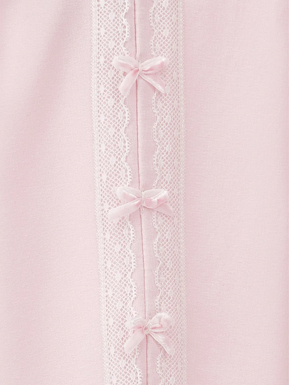 Monnalisa Broek met strikdetail Roze