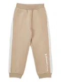 Monnalisa contrast-panel track pants - Neutrals