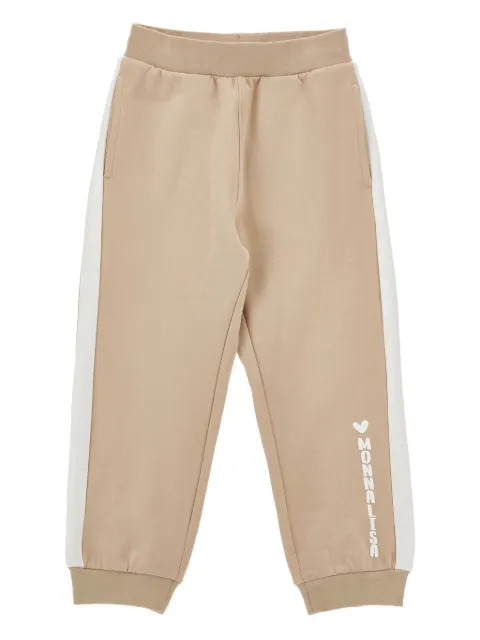 Monnalisa pants con panel en contraste