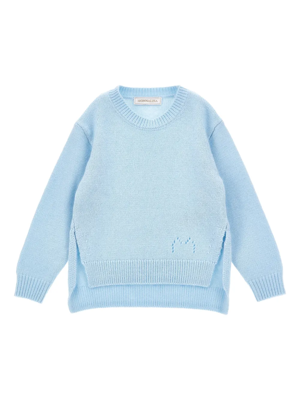 Monnalisa Trui met zijsplit Blauw