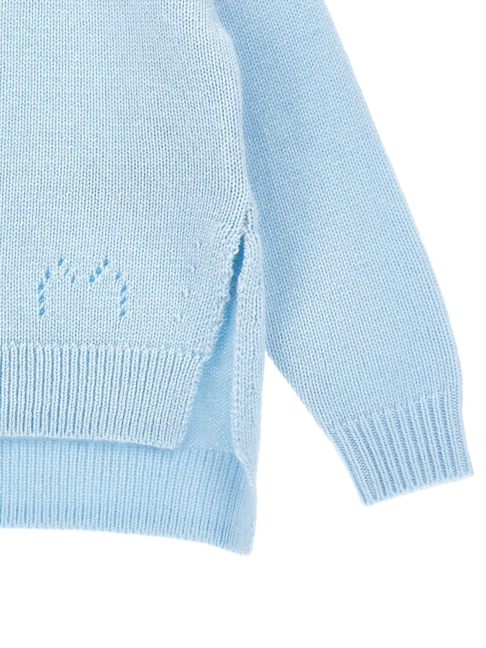 Monnalisa Trui met zijsplit Blauw