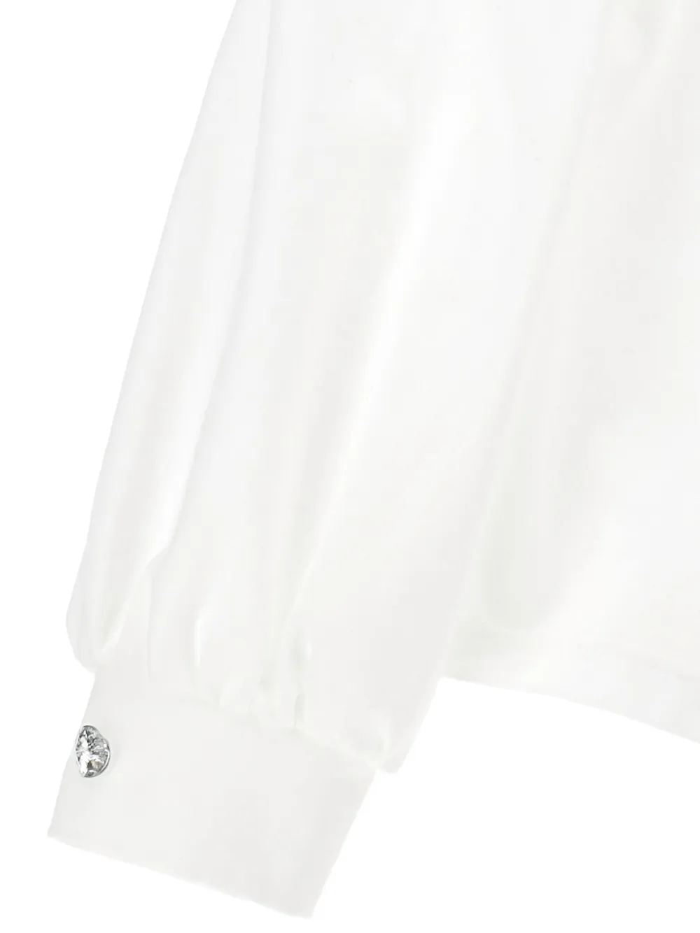 Monnalisa Shirt met pofmouwen Wit