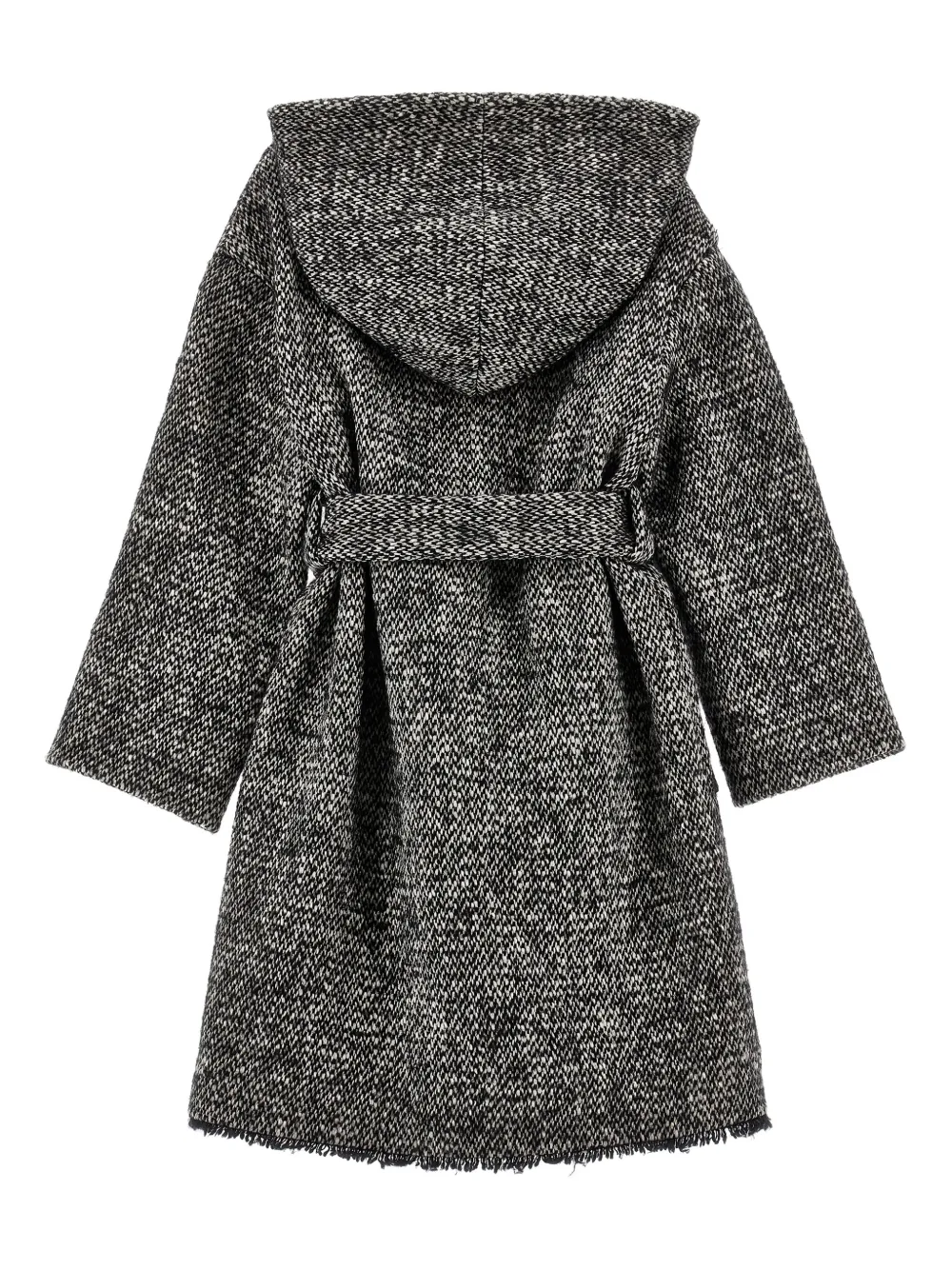 Monnalisa Jas met capuchon Zwart