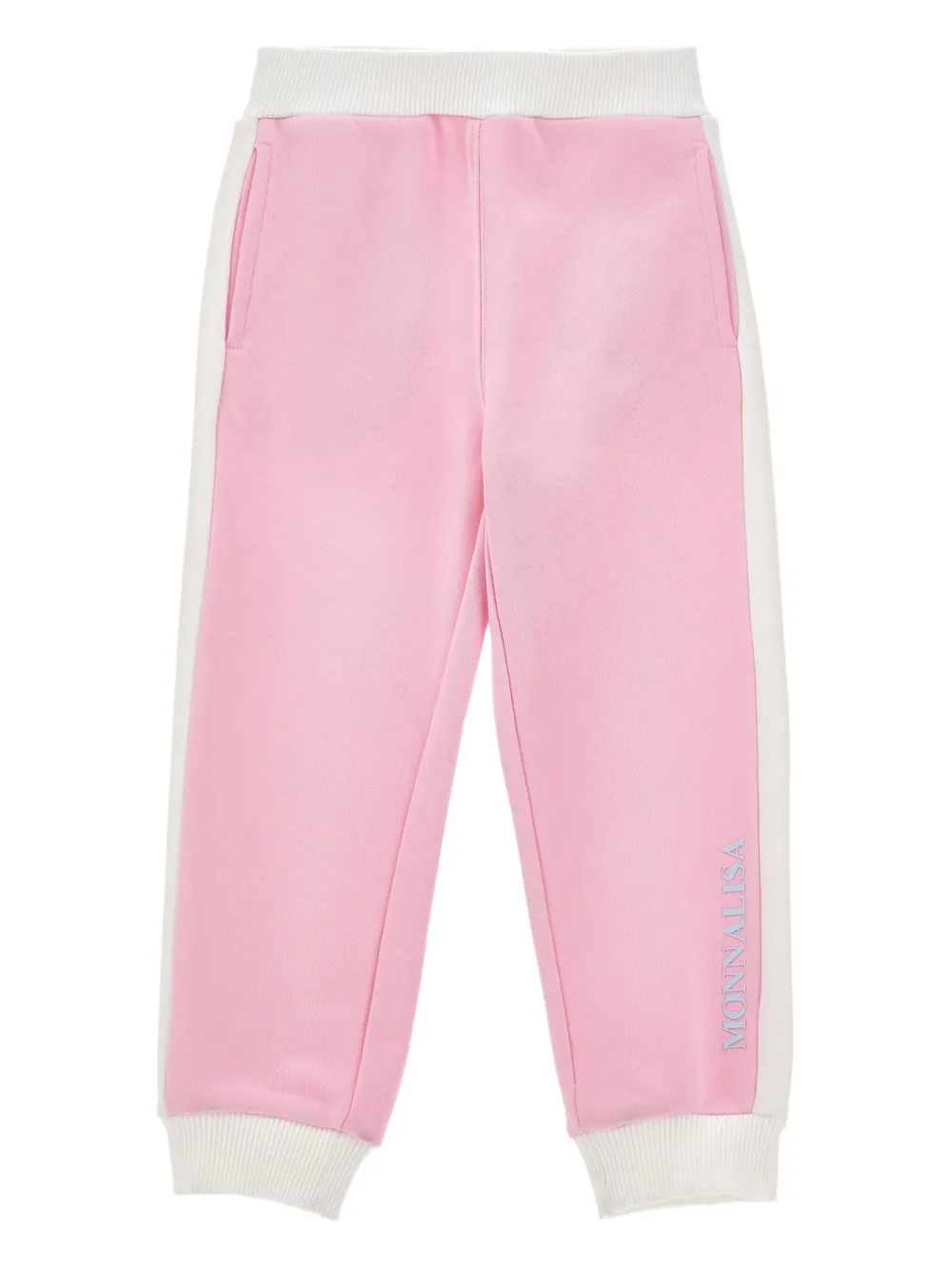 Monnalisa Trainingsbroek met zijstreep Roze