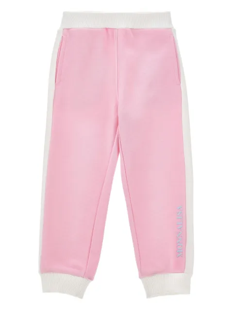 Monnalisa side-stipe track pants