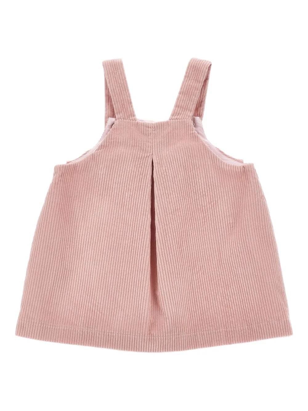 Monnalisa Ribfluwelen jurk - Roze