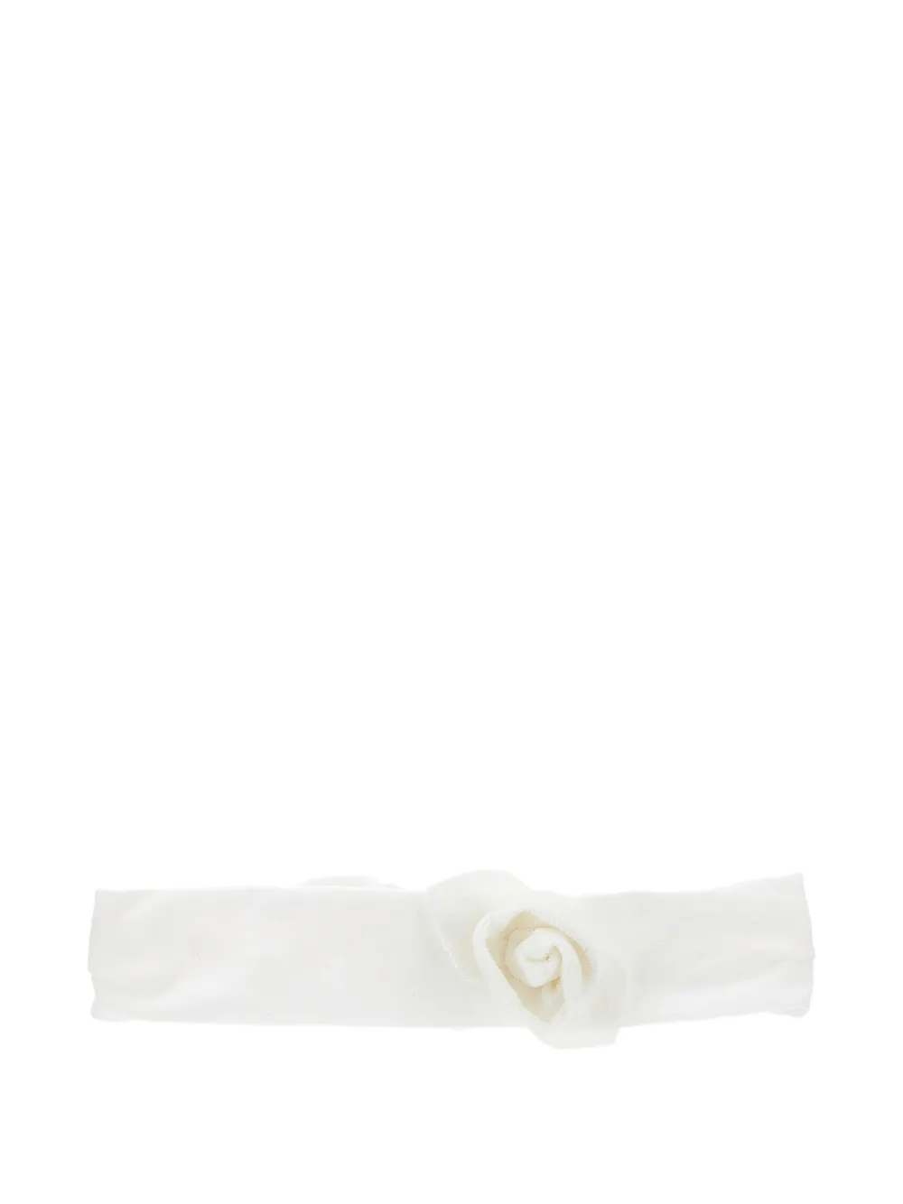 Monnalisa Floral-appliqué Hairband In Gold