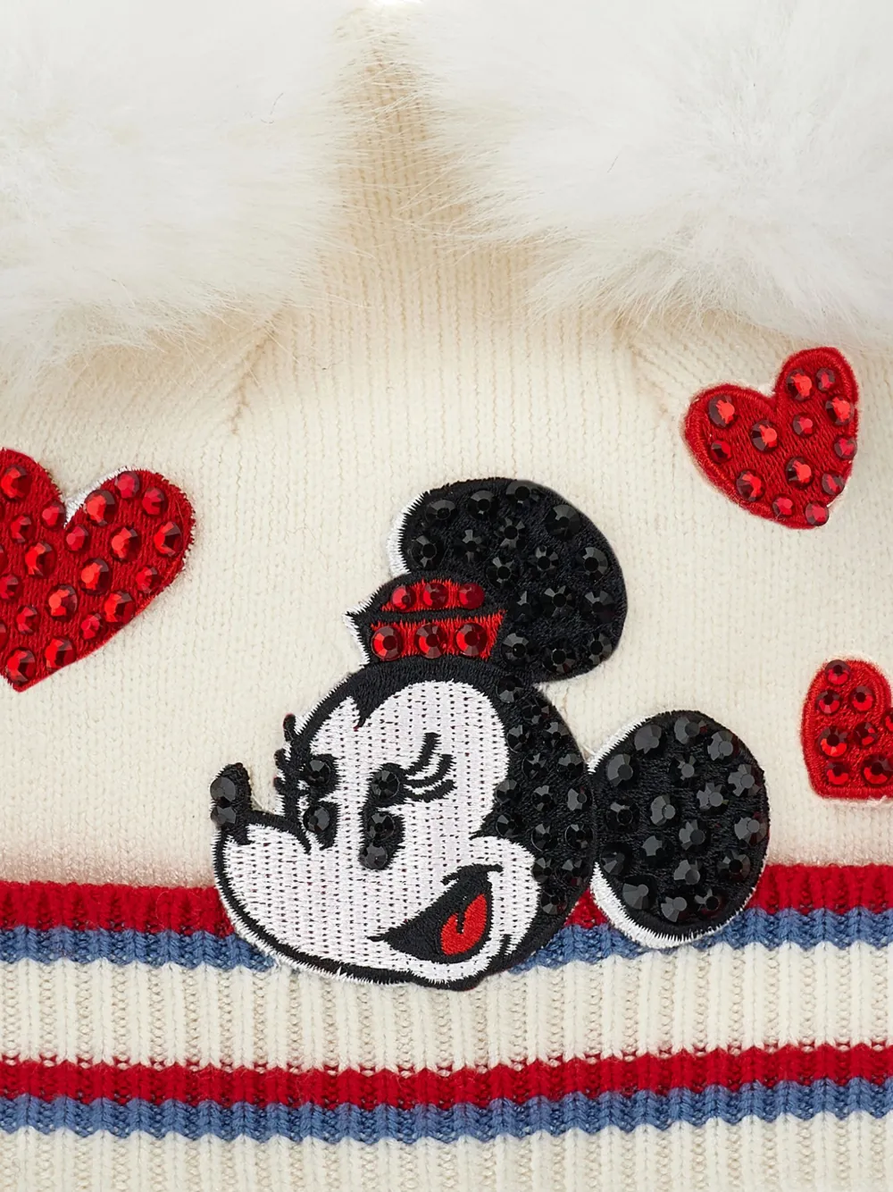 Monnalisa x Disney Minnie Mouse muts Wit