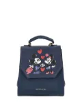 Monnalisa x Disney Mickey Mouse-printed backpack - Blue
