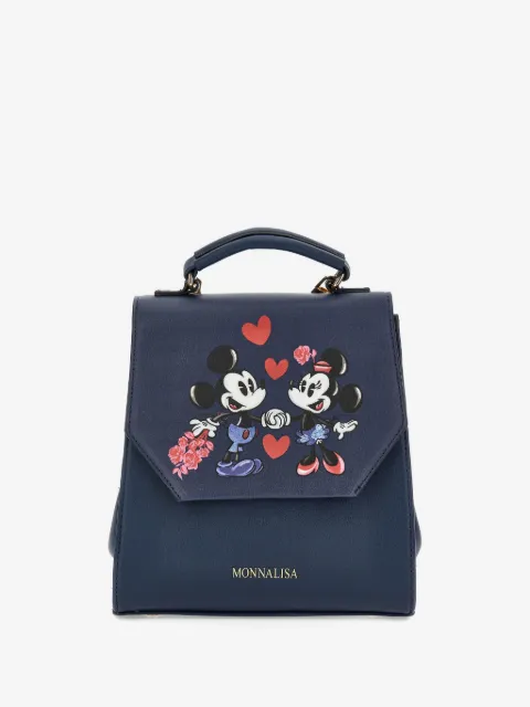 Monnalisa x Disney Mickey Mouse-printed backpack