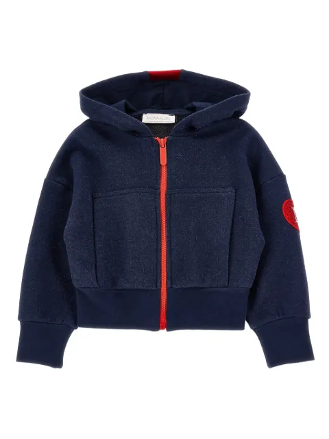 Monnalisa hoodie con parche del logo