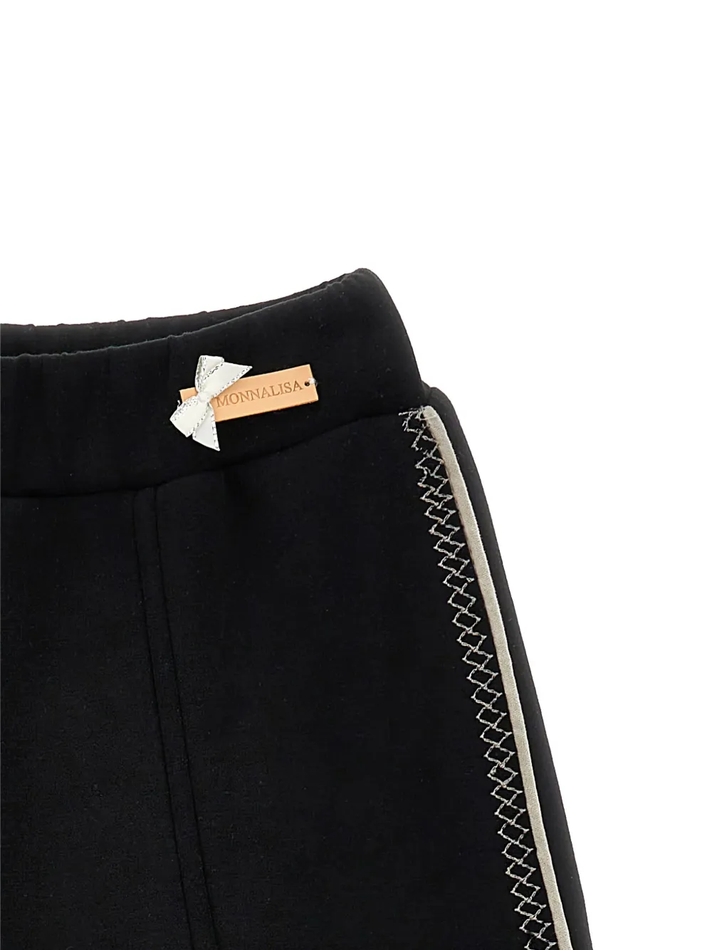 Monnalisa Jersey broek Zwart