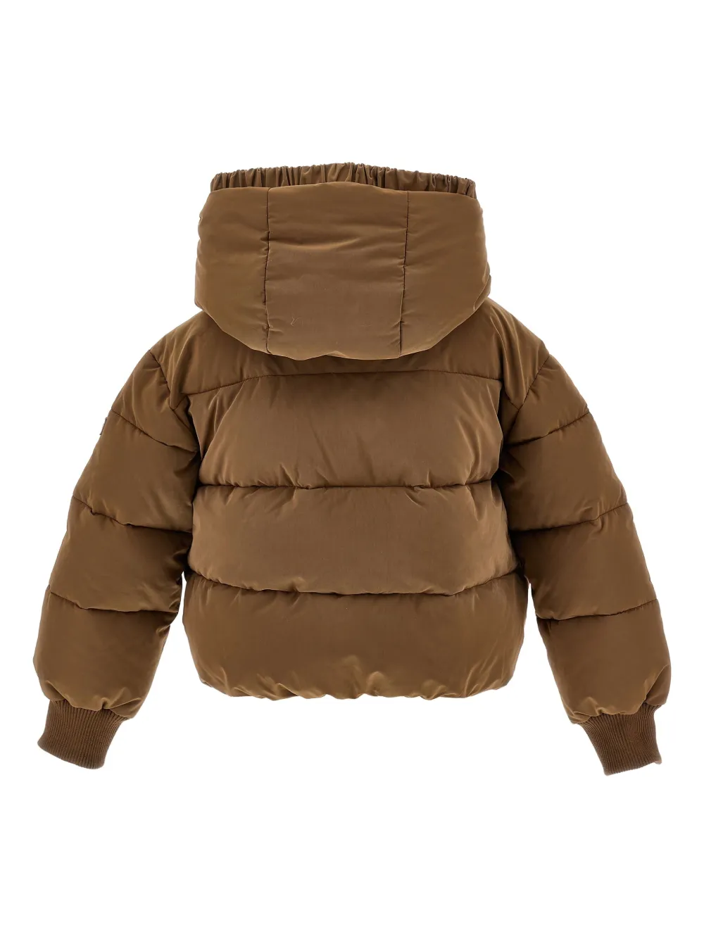Monnalisa Donsjack met capuchon Bruin