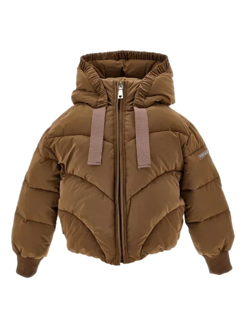 Monnalisa hooded puffer jacket