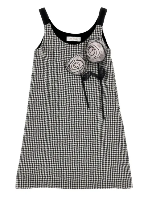 Monnalisa houndstooth-print dress