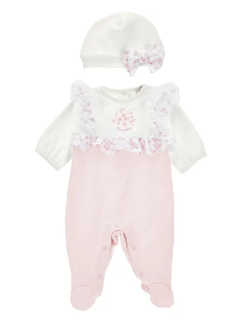 Monnalisa cotton babygrow (set of two)