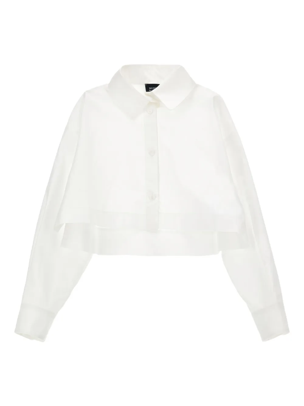 Monnalisa Cropped shirt en top Wit