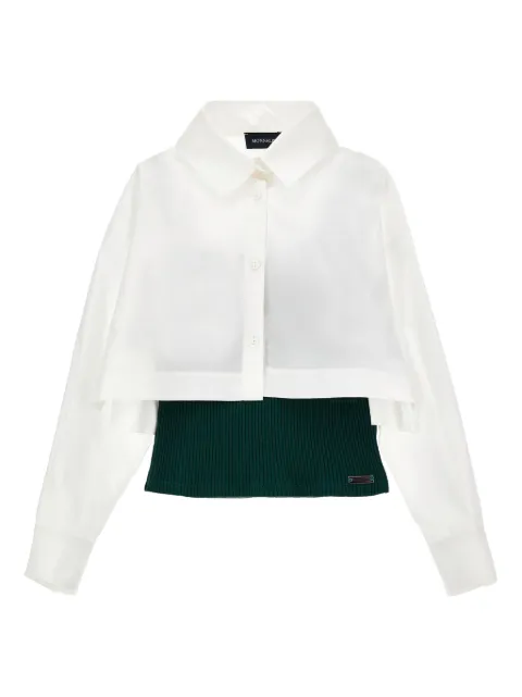 Monnalisa cropped shirt and top set