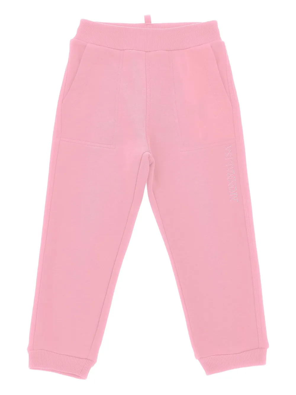 Monnalisa logo-detail track pants | Pink | Image 1