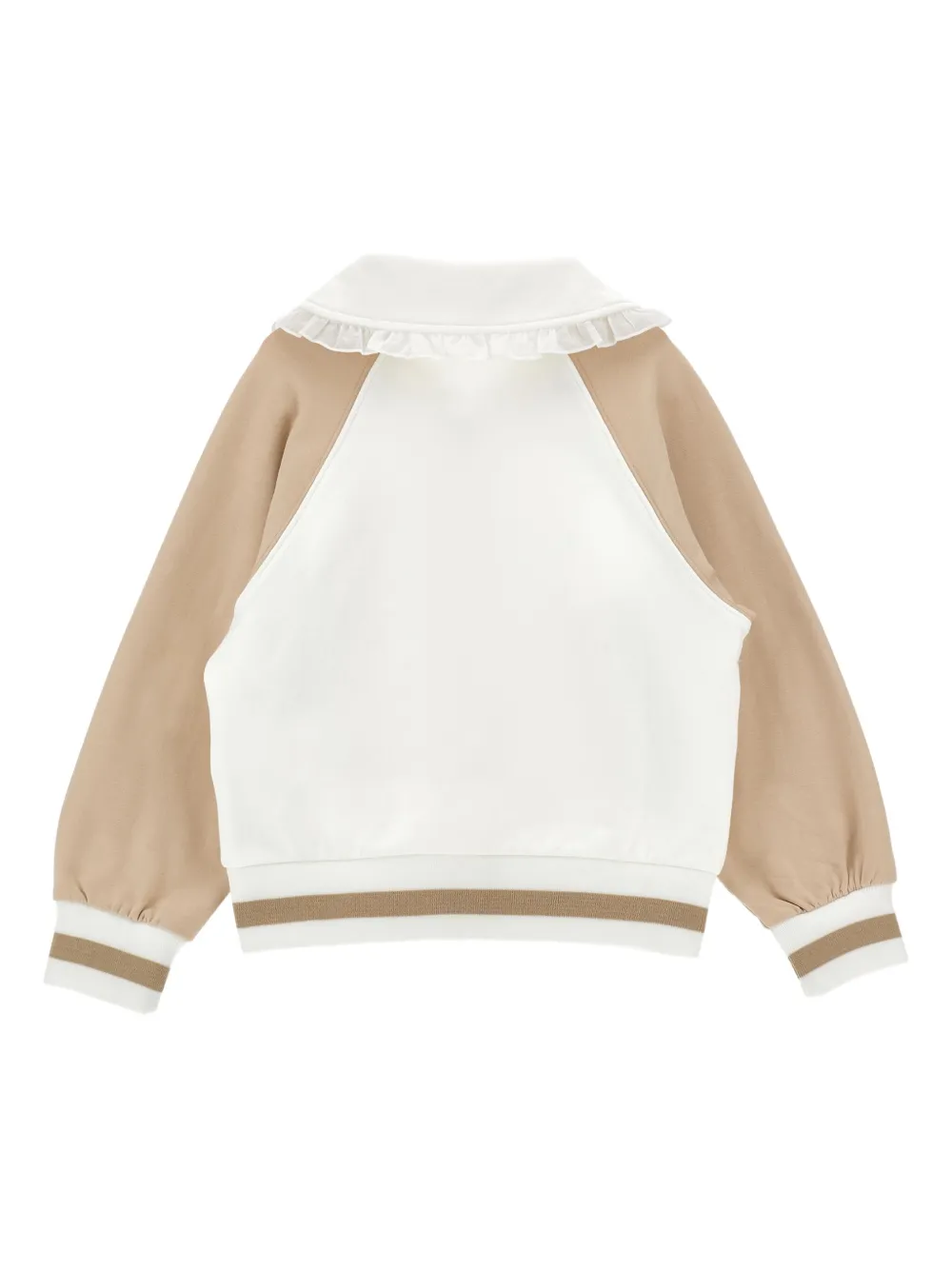Monnalisa Jack met colourblocking Wit