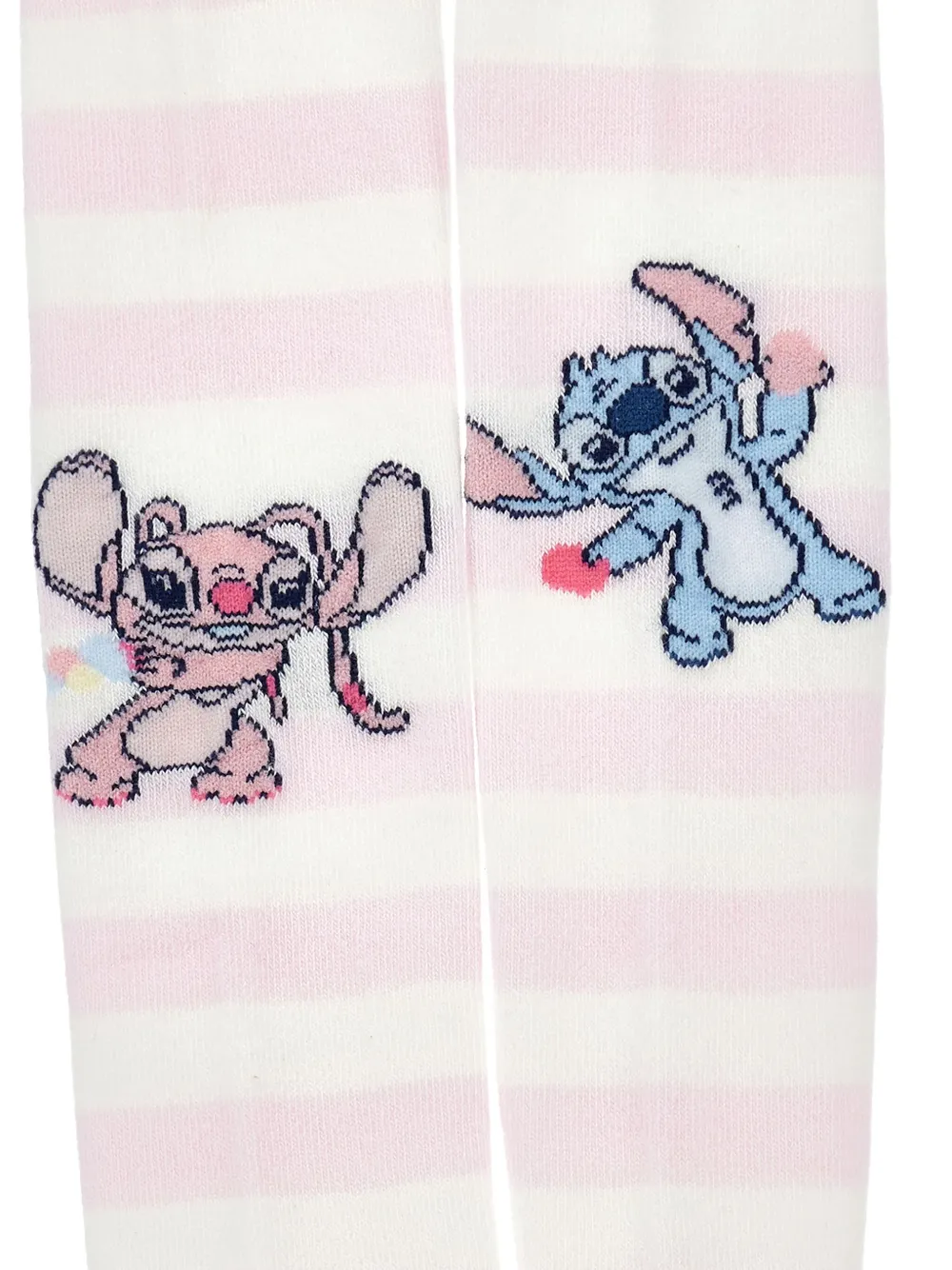 Monnalisa x Disney panty met stiksels Wit