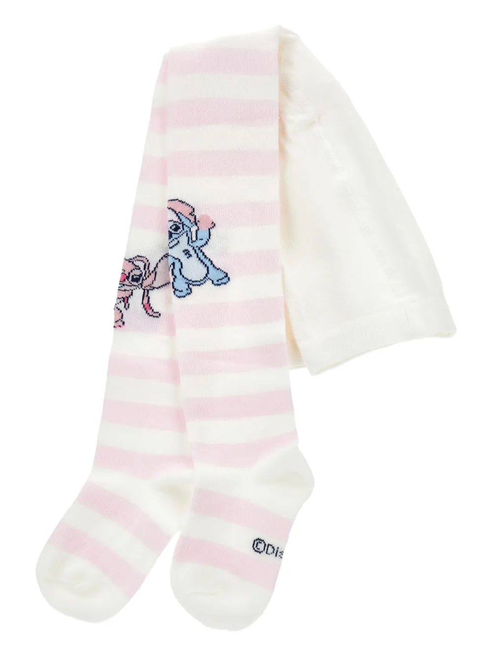 Monnalisa x Disney スティッチ タイツ - ホワイト Monnalisa x Disney スティッチ タイツ - ホワイト