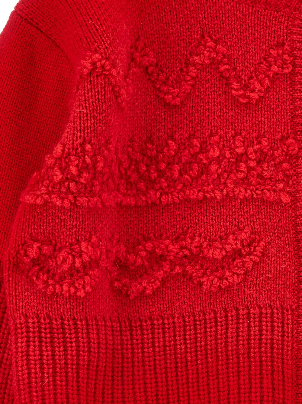 Monnalisa Button-up vest Rood