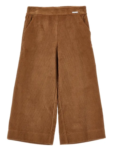 Monnalisa pantalones anchos de pana