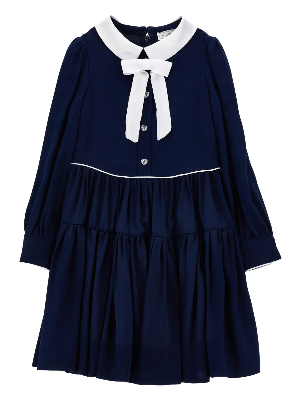 Monnalisa Shirtjurk met kraag Blauw