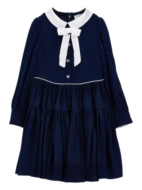 Monnalisa collared shirt dress