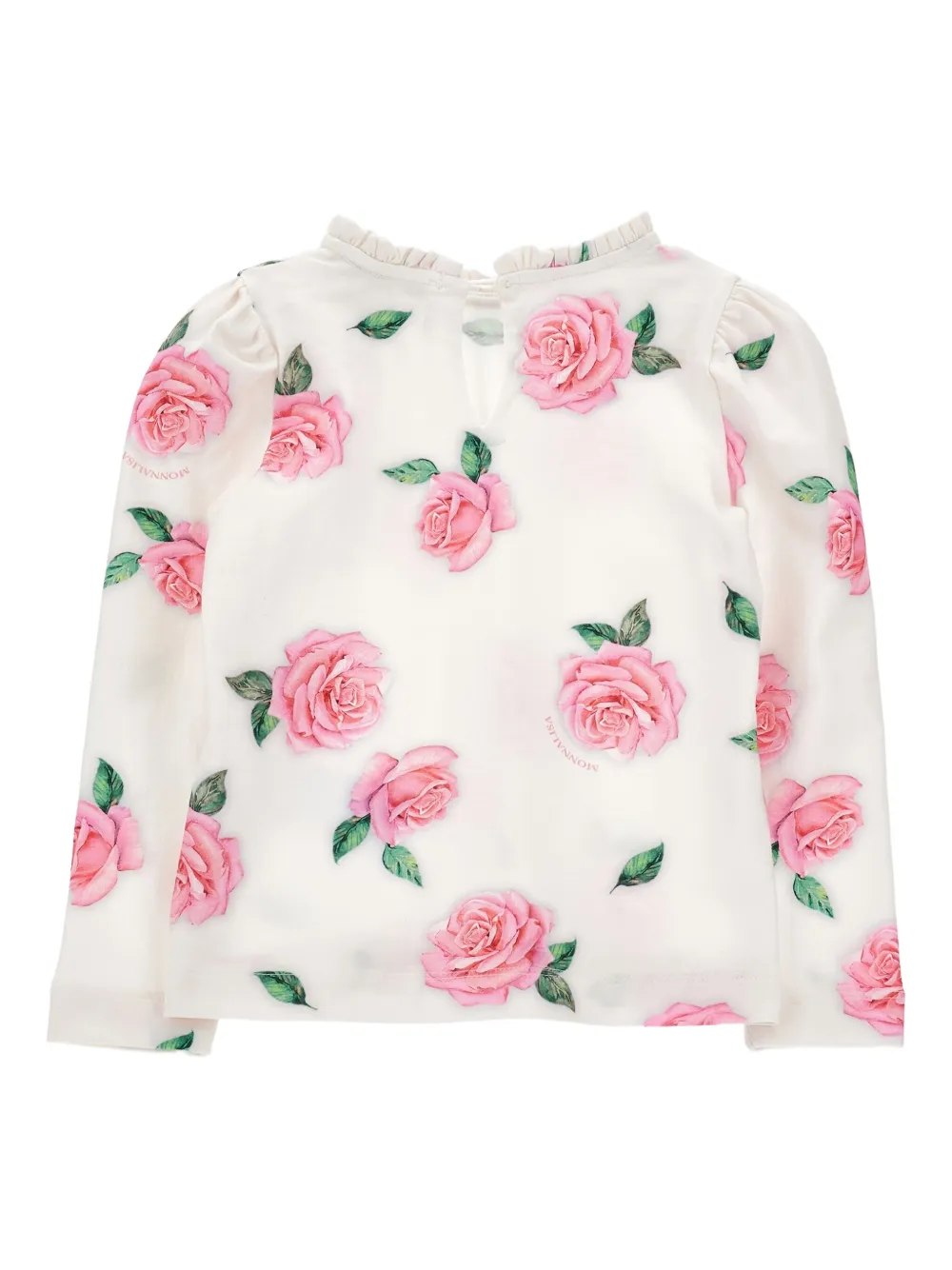 Monnalisa floral-print long-sleeve top | Girls T-Shirts | Image 2