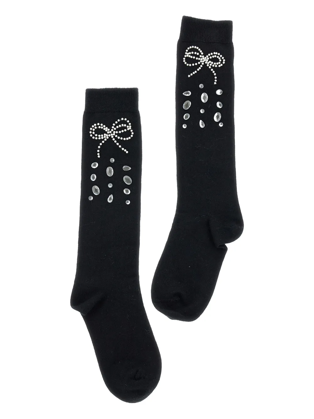 Monnalisa Calzini con strass - Nero