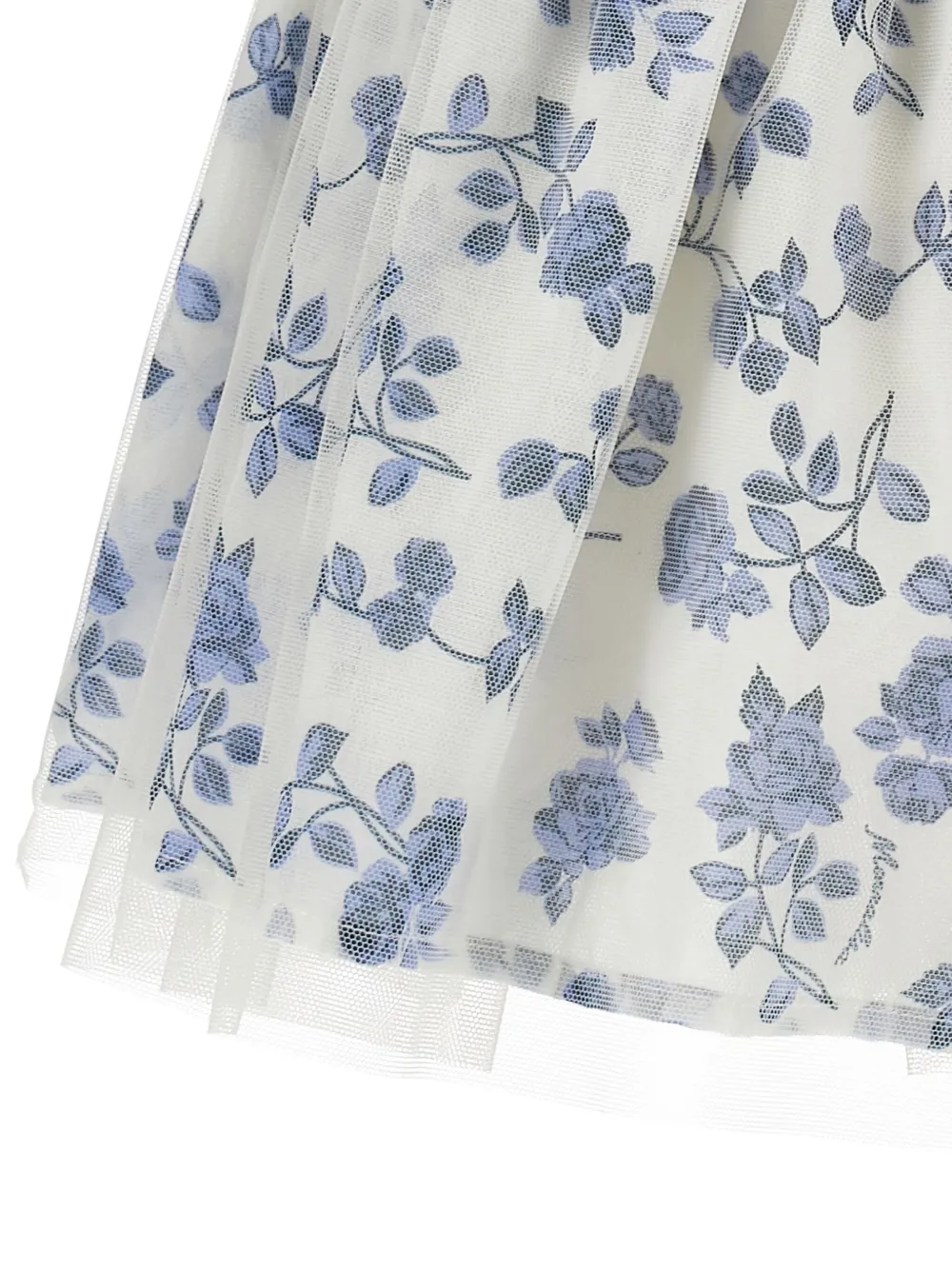 Monnalisa Jurk met print Wit