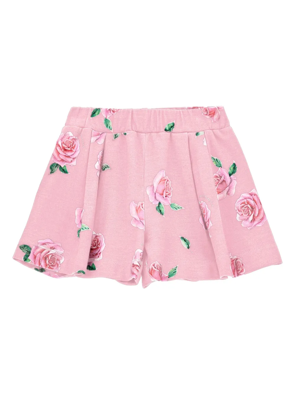 Monnalisa Shorts con stampa a fiori - Rosa