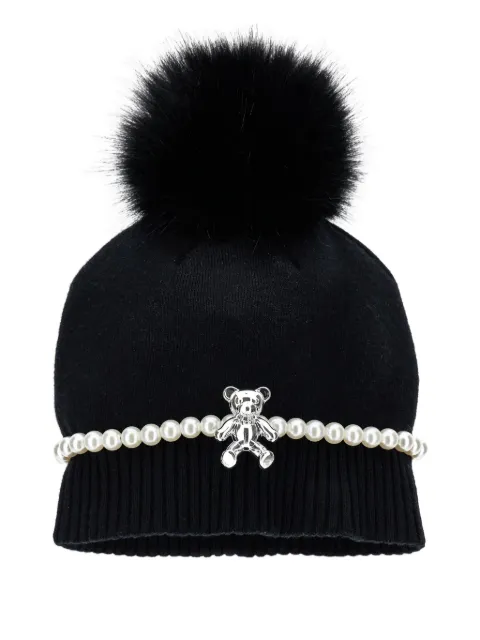 Monnalisa pom-pom beanie