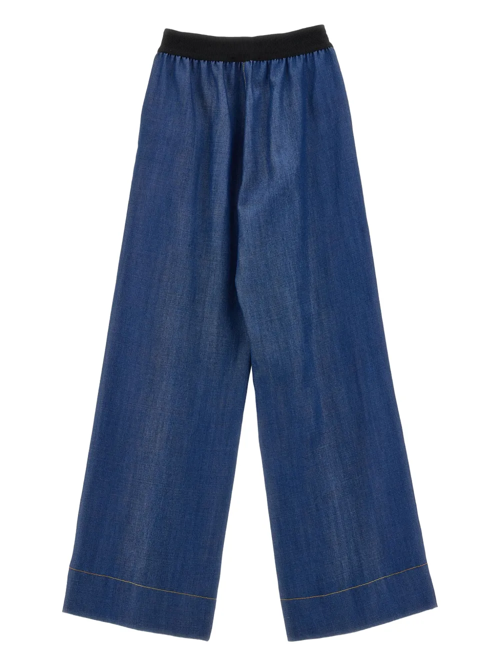 Monnalisa Spijkerbroek met wijde pijpen Blauw